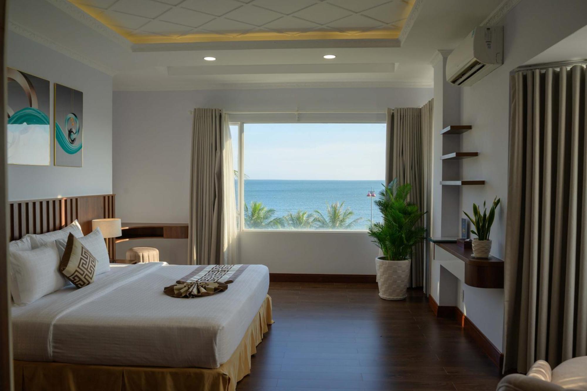Saigon - Ninh Chu Hotel & Resort Phan Rang Bagian luar foto