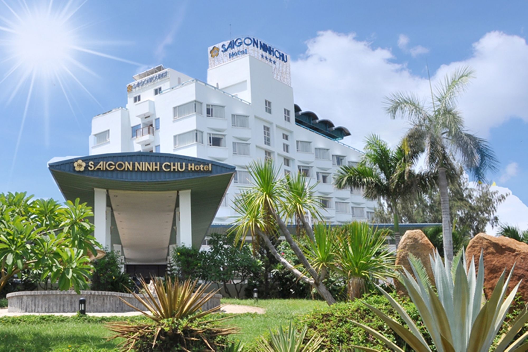 Saigon - Ninh Chu Hotel & Resort Phan Rang Bagian luar foto